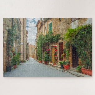 Puzzle Bâtiments anciens rue italienne Voyage Italie