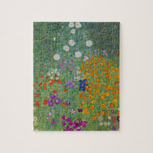 Puzzle Bauerngarten, Peinture à l'huile, Gustav Klimt