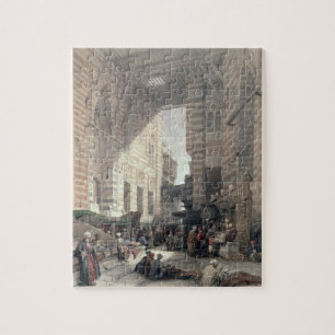 Puzzle Bazar des négociants en soie, le Caire, de "Egypt