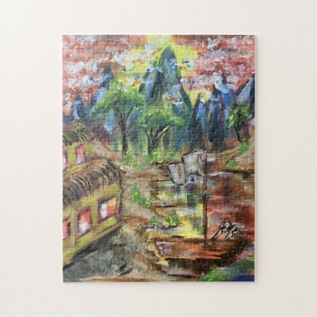 Puzzle Beach House (Vertical)