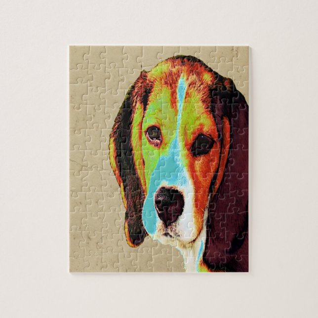 Puzzle Beagle (Vertical)
