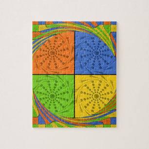 Puzzle Beau audacieux Motif égyptien : Un design éblouiss