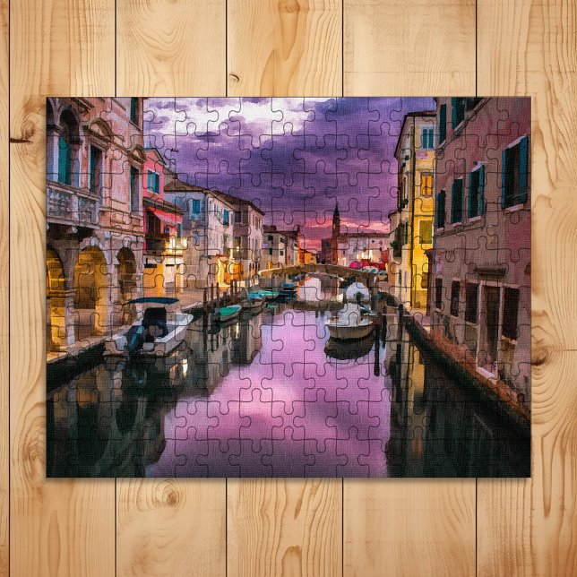 Puzzle Beau canal de Venise en Italie (Créateur téléchargé)