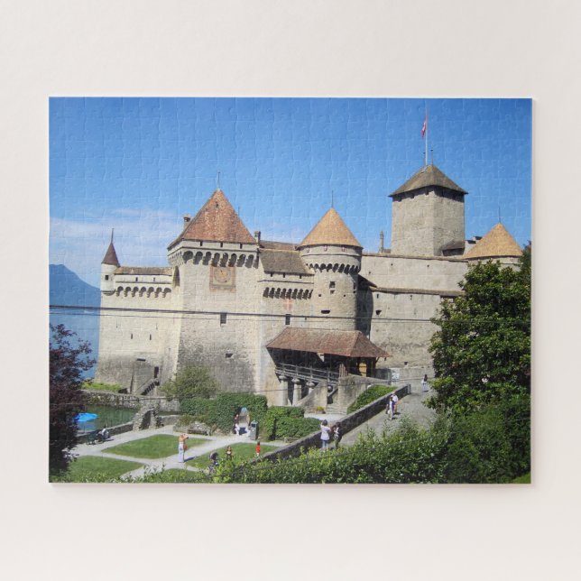 Puzzle Beau château Chillon (Horizontal)
