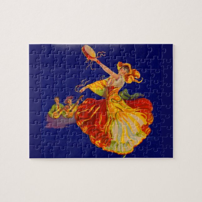 Puzzle beau danseur espagnol (Horizontal)