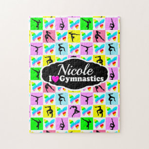 PUZZLE BEAU GYMNASTIQUE BUTTERFLY DESIGN