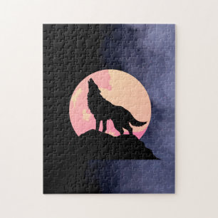 Puzzle beau loup