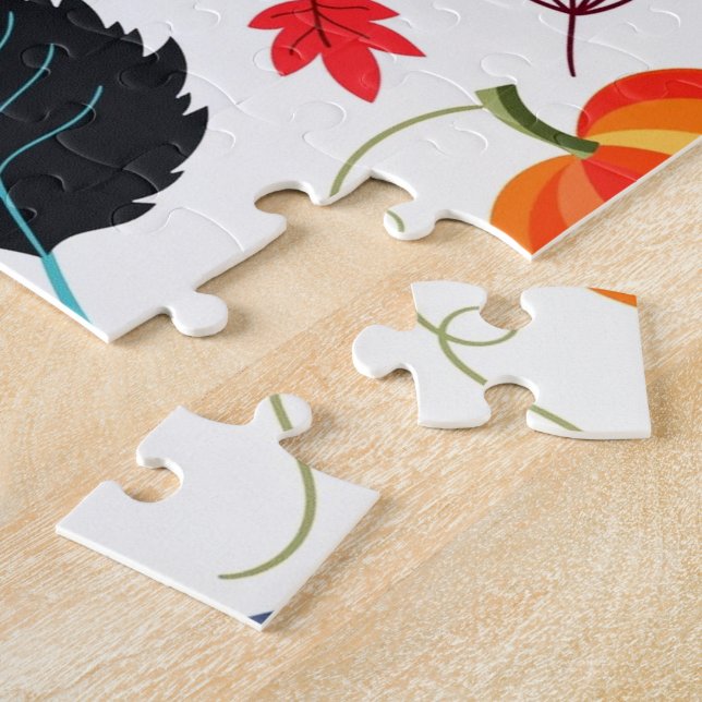 Puzzle Beau Motif d'automne (Côté)