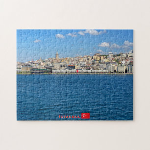 Puzzle Beau panorama de voyage à Istanbul