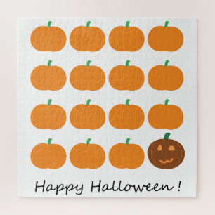 Puzzle Beau Patch Citrouille Halloween