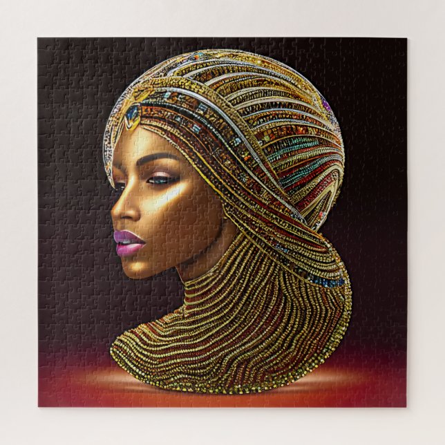 Puzzle Beau patrimoine africain : Histoire noire Art (Vertical)