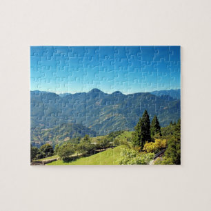 Puzzle Beau paysage de montagne dans Taïwan
