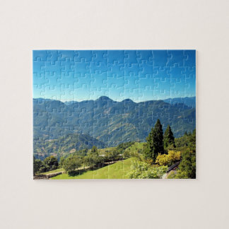 Puzzle Beau paysage de montagne dans Taïwan