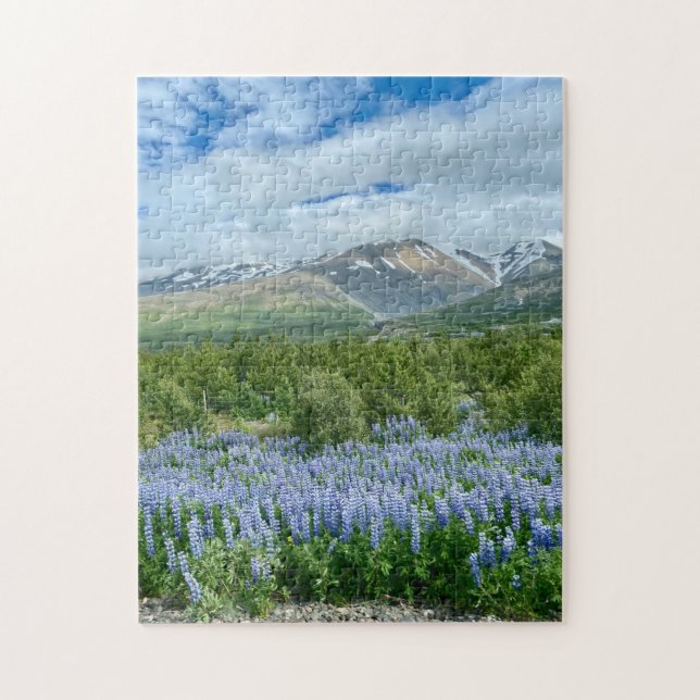 Puzzle Beau paysage islandais paysage nature (Vertical)