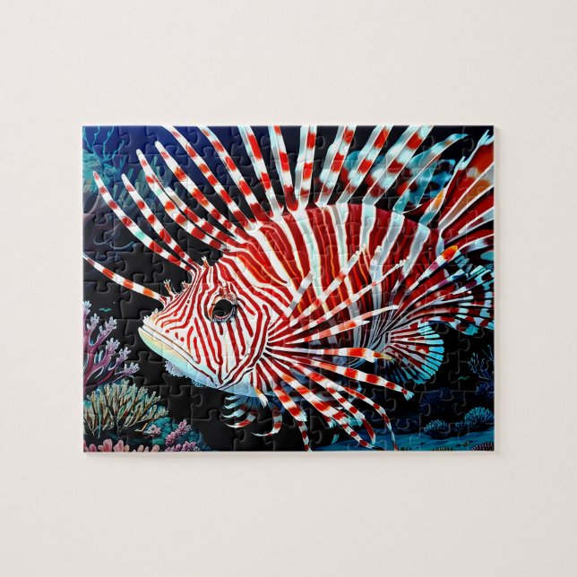 Puzzle Beau poisson rouge (Horizontal)
