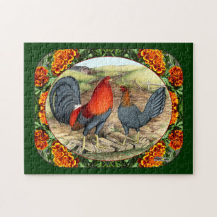 Puzzle Beau Volailles de Combat