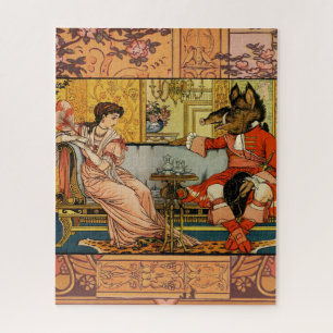 Puzzle Beauté Beast Classic Fairy Tale Caractères