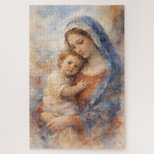 Puzzle Beauté de la maternité Foi Marie Enfant Jésus Cade