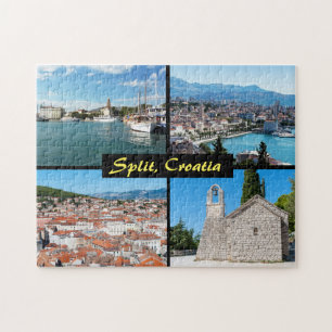Puzzle Beaux monuments de Split - Croatie, Europe