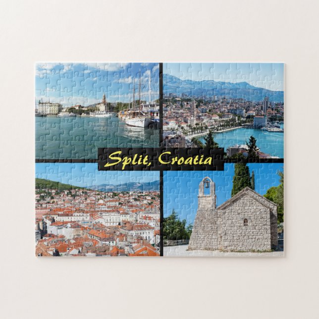 Puzzle Beaux monuments de Split - Croatie, Europe (Horizontal)