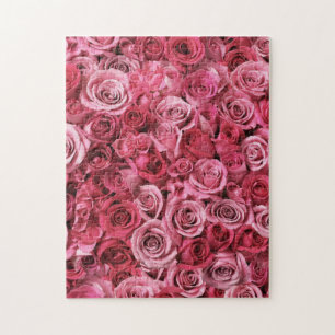 Puzzle Beaux roses roses