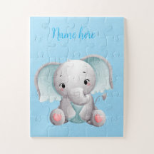 Bébé bleu mou