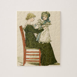 Puzzle Bébé victorien Greenaway Mère