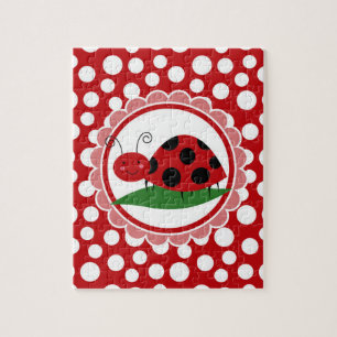 Puzzle Bécasseau Léman Sur Une Feuille - Filles Rouge N