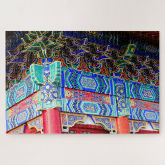Puzzle Bel et lumineux palais Art de Séoul sur une
