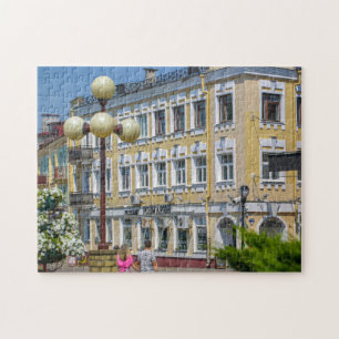 Puzzle Belarus Grodno Cityscape City Architecture