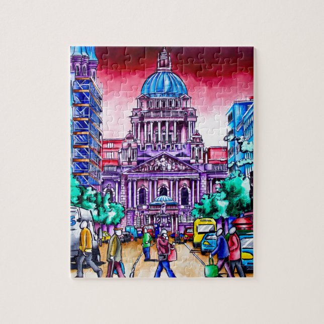 Puzzle Belfast Alive - Royal Avenue (Vertical)