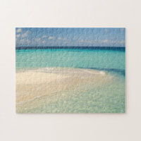 Belize, mer des Caraïbes. Goff Caye, une petite îl
