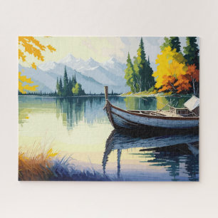 Puzzle Belle Aquarelle Paysage Extérieur