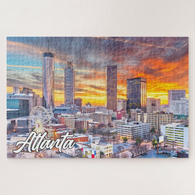 Puzzle Belle Atlanta, Géorgie, États-Unis (Horizontal)