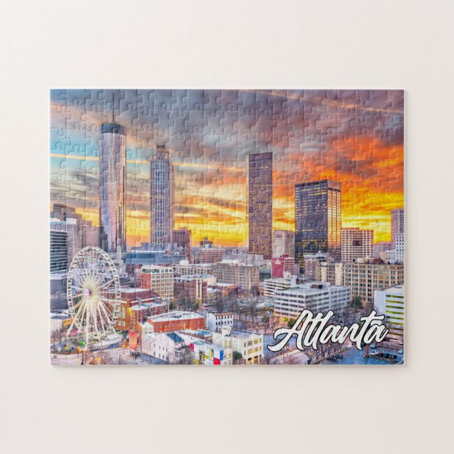 Puzzle Belle Atlanta, Géorgie, États-Unis (Horizontal)