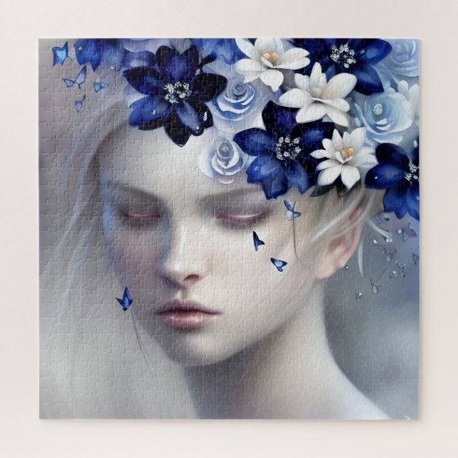Puzzle Belle Bleue (Vertical)