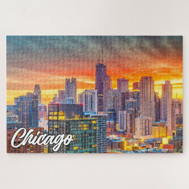Puzzle Belle Chicago, Illinois, États-Unis (Horizontal)
