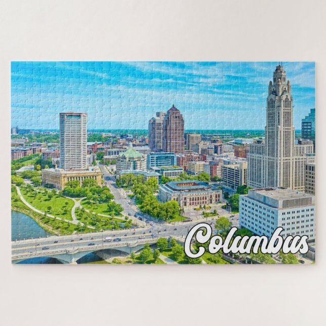 Puzzle Belle Columbus, Ohio, États-Unis (Horizontal)
