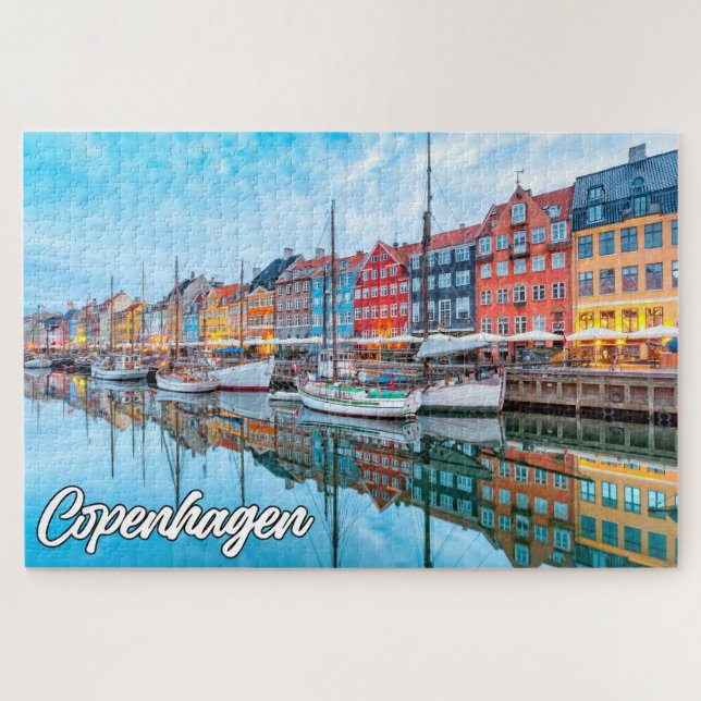 Puzzle Belle Copenhague, Danemark (Horizontal)