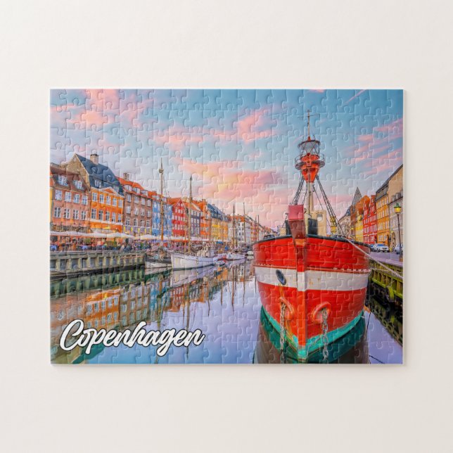 Puzzle Belle Copenhague, Danemark (Horizontal)