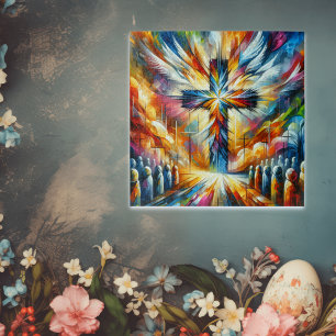 Puzzle Belle Croix pour les fêtes de Pâques  