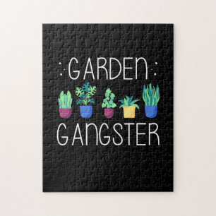 Puzzle Belle Dame De Jardin