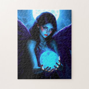 Puzzle Belle Fée tient Magique Orb brillant