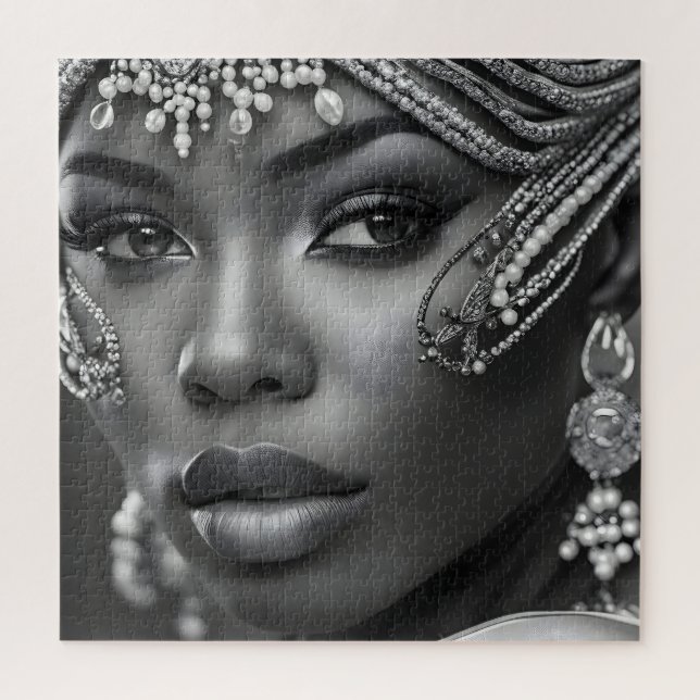 Puzzle Belle femme africaine (Vertical)