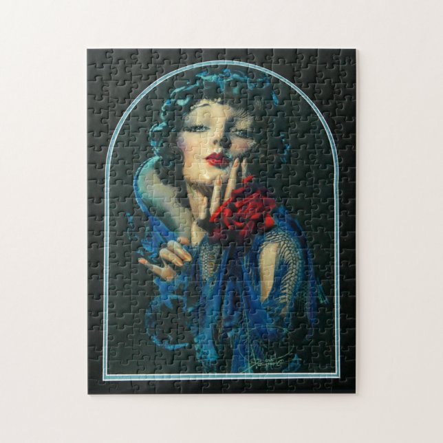 Puzzle belle femme des années 1920 (Vertical)