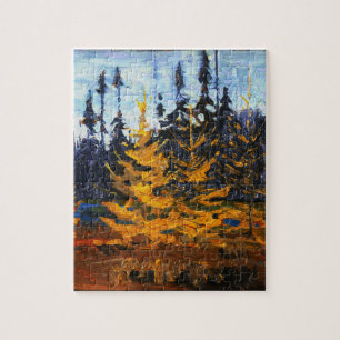 Puzzle Belle forêt d'automne canadienne par Tom Thomson