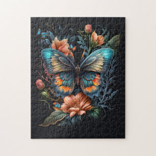 Puzzle Belle illustration de papillon