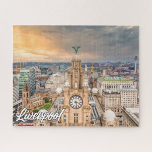 Puzzle Belle Liverpool historique, Angleterre, Royaume-Un
