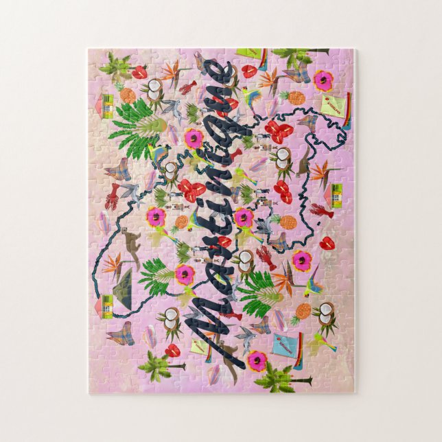 Puzzle Belle Martinique  (Vertical)