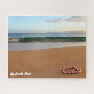 Puzzle Belle Orchid Lei sur Big Beach Maui